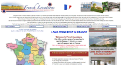 Desktop Screenshot of french-locations.co.uk